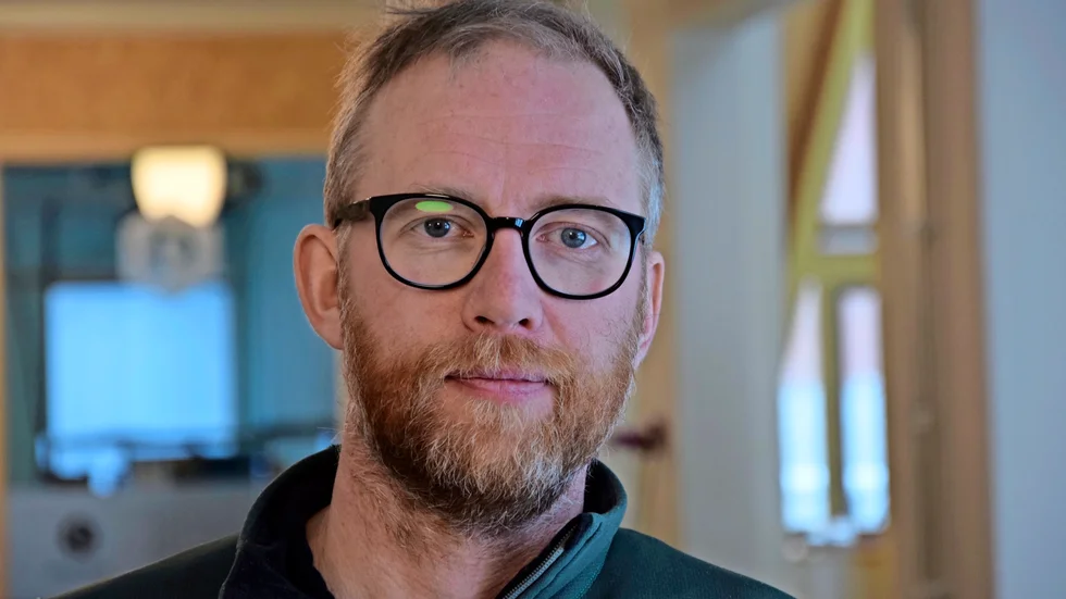 Kommunekologen Peter Lundström är även han orolig över problemet med de uppkörda och nya MTB-lederna på Vitberget. 