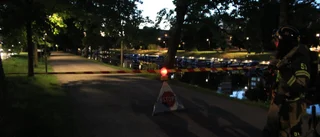 Studenternas spärrades av efter utsläpp