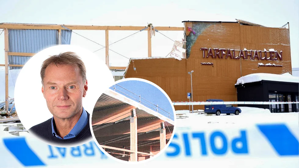Peter Fransson arbetar på Boverket som gett kommunerna i uppdrag att se över sina hallkonstruktioner.