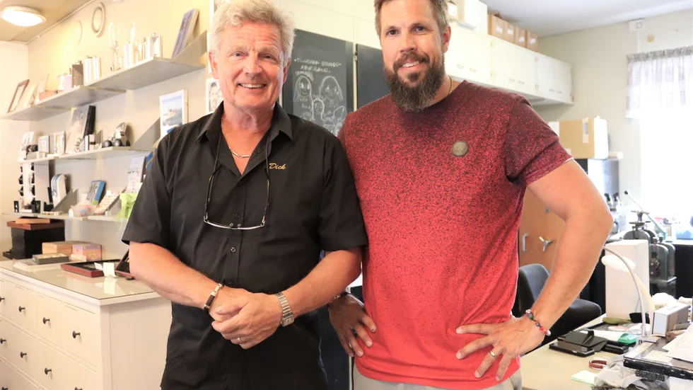 Dick Magnusson och Björn von Corswant märkte av att fler ville investera i guld när börsen började svaja i början av coronapandemin.