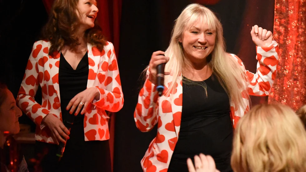 Malin Kärrbrink och Eva Granlund, Arkivbild.