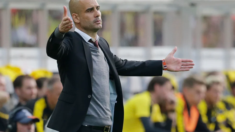 Pep Guardiola i Bayern München 2016. Arkivbild.