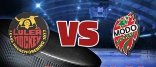 Så var matchen Luleå HF/MSSK - Modo - minut för minut