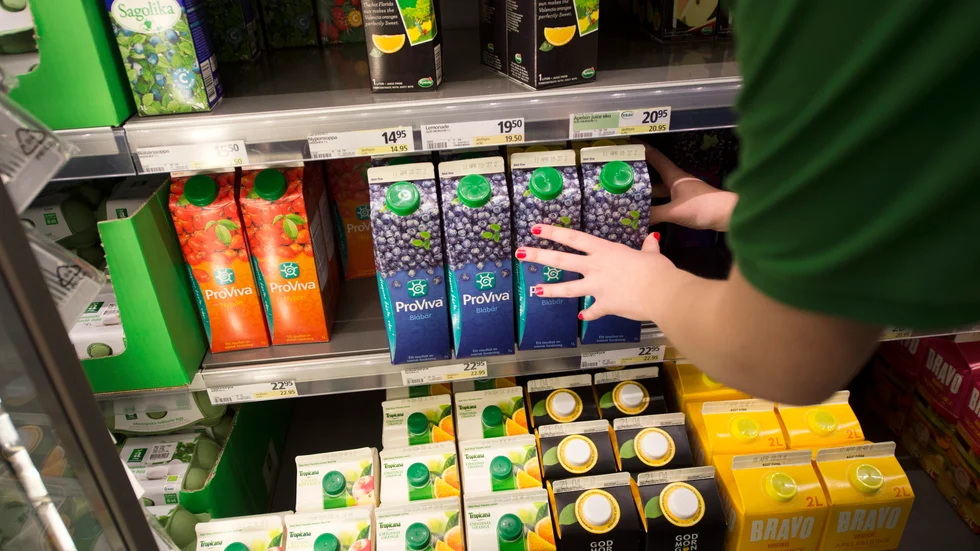 En butikanställd i Katrineholm råkade ut för tumult när hen försökte stoppa en misstänkt tjuv. Bilden är från en annan butik. 