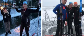 Emma körde virtuellt Vasalopp på Boren