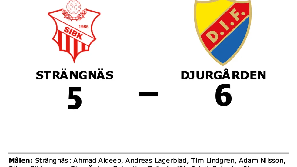 Strängnäs förlorade mot Djurgården