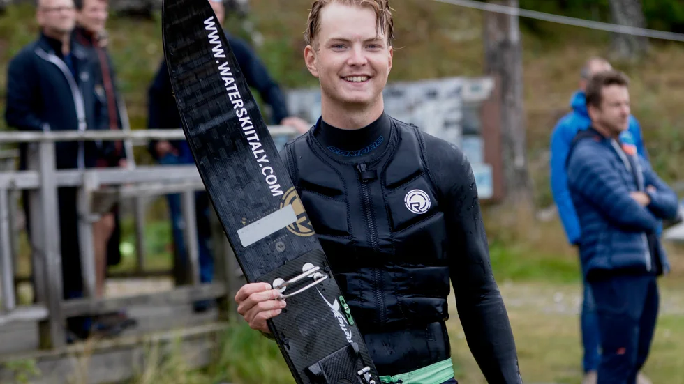 Jakob Bogne måste prestera ett riktigt bra resultat för att ta sig till VM-finalen i slalom.