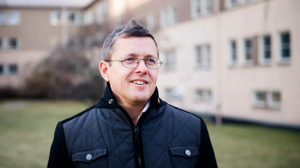 Per Alm, chef för Oxelö energi, välkomnar regeringens miljardpaket för att lindra elpriserna.