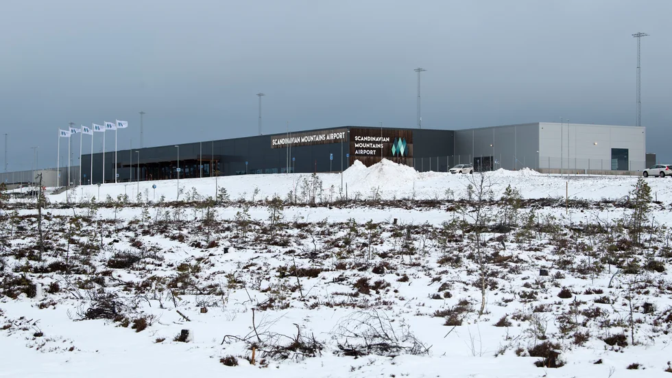Scandinavian Mountains Airport alternativt Sälen Trysil Airport. Arkivbild.