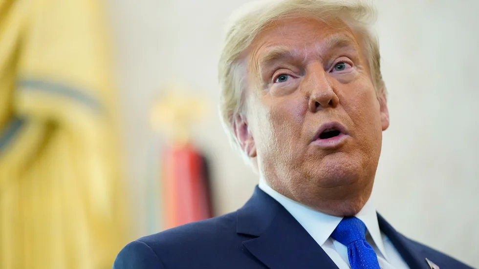 USA:s president Donald Trump.Arkivbild.