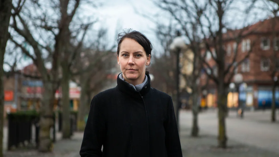 Kommunalrådet Annelie Almérus (M) är nöjd med kommunens hantering av pandemin, men hon oroas för handeln.