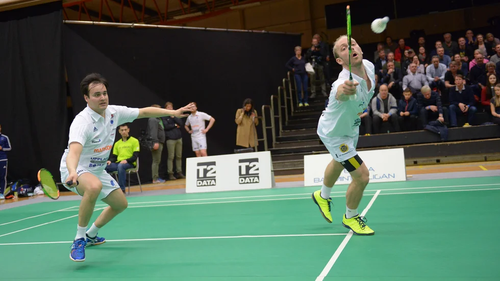 Den svenska badmintonligan stoppas tillfälligt på grund av den ökade smittspridningen av covid-19. Arkivbild.