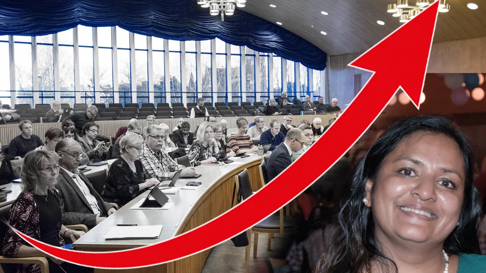 "Vi är väldigt tydliga, vi håller vår linje i frågor som debatteras", säger Nina Berggård (V).