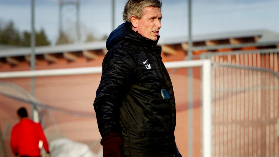 Christer Mattiasson under tiden i Valsta. 