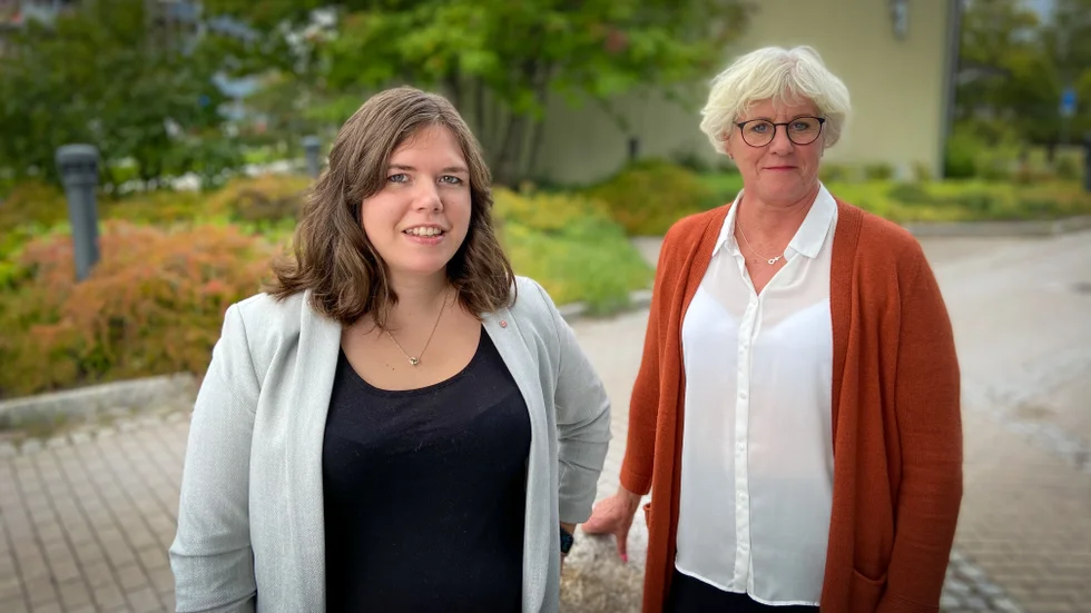 "Det känns tryggt att få ha en som Lena vid min sida som vice ordförande", säger Louise Mörk (S), ordförande i barn- och utbildningsnämnden.