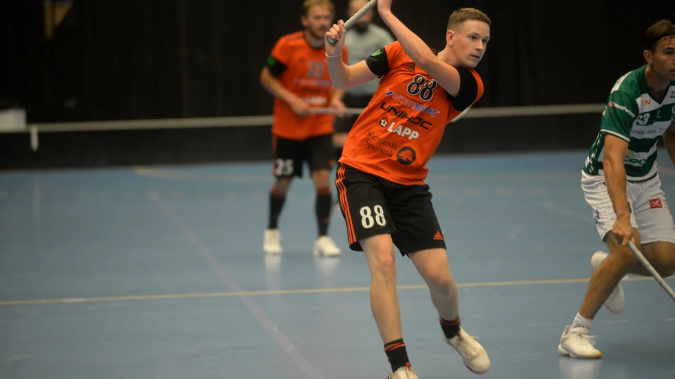 Anton Linders inhopp och mål var det enda positiva Onyx tränare hittade från Lerummötet.