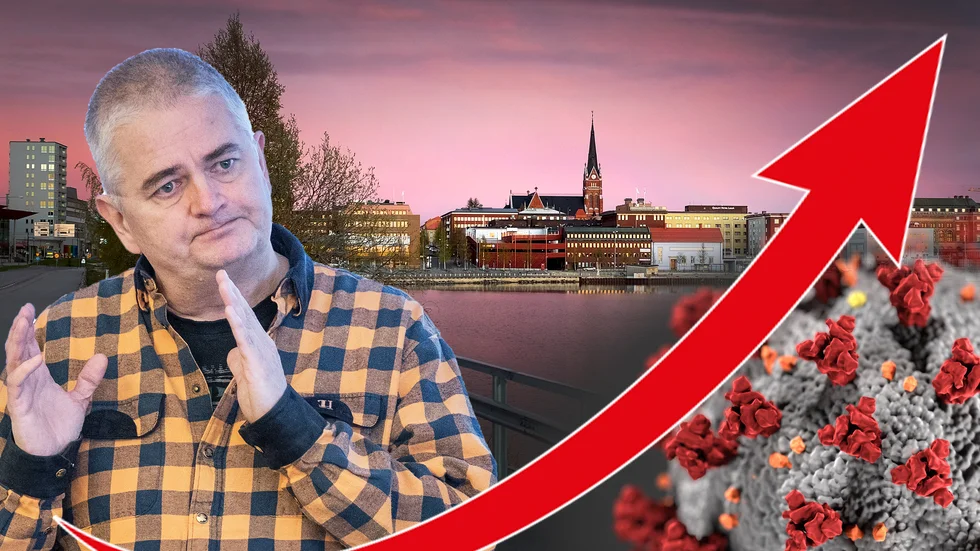 "Det är ingen tvivel om att vi har en kraftigt ökande smittspridning i Norrbotten", säger smittskyddsläkaren Anders Nystedt.  