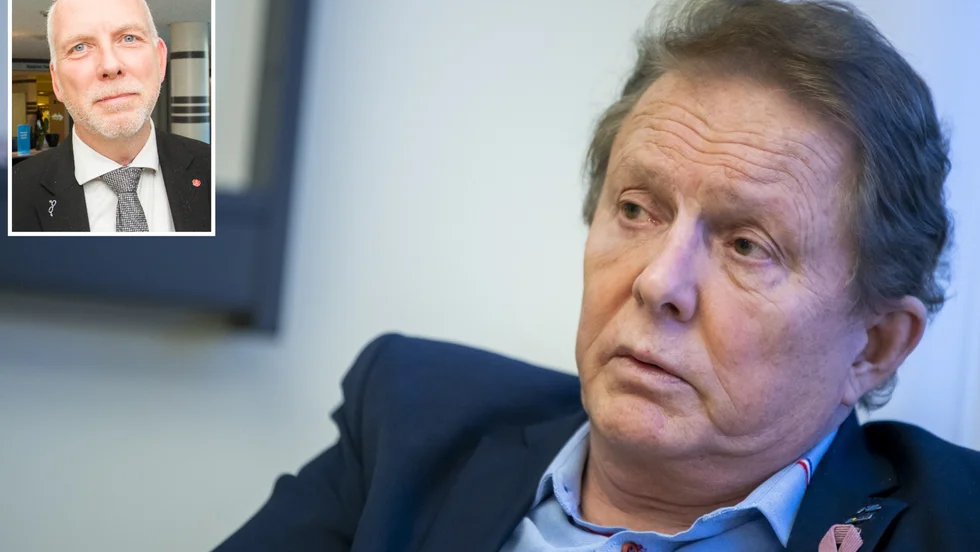 Oppositionsrådet Anders Öberg (lilla bilden) konstaterar att regionrådet Kenneth Backgård (SJVP) bör rikta ett tack till regeringen.