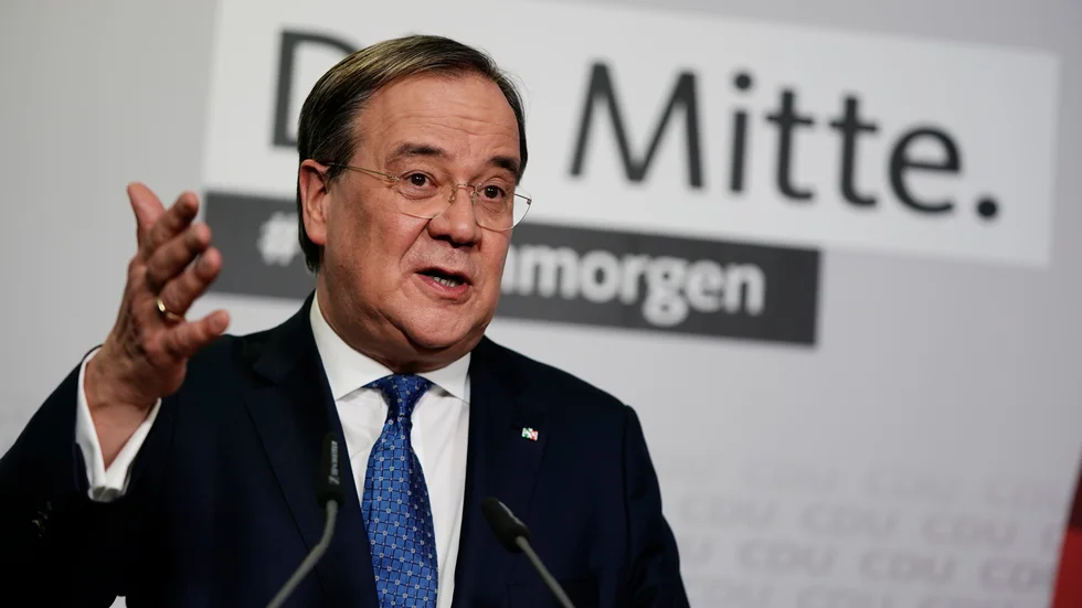 CDU:s nye partiordförande Armin Laschet.