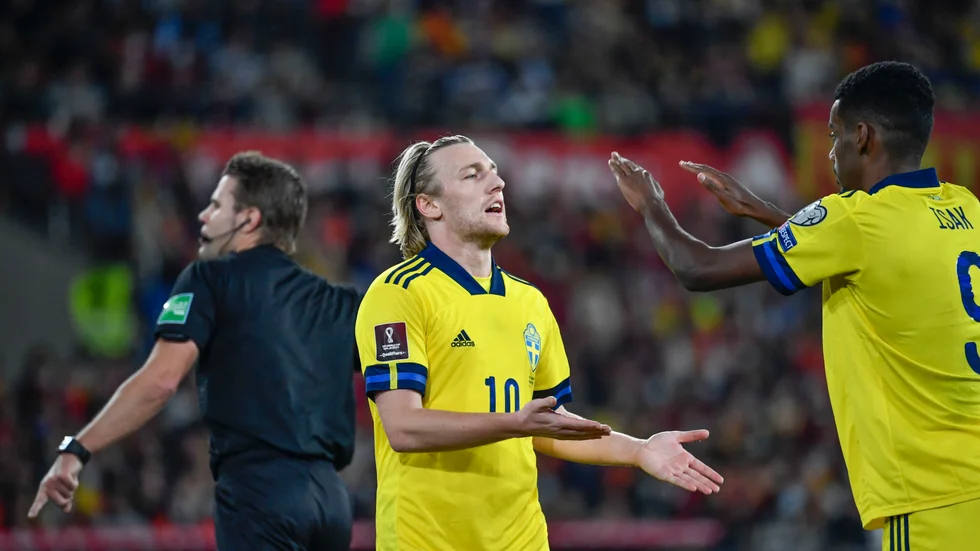 Emil Forsberg missar åtta veckor på grund av skada. Arkivbild.