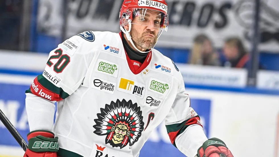 Joel Lundqvist var en av målskyttarna i Frölundas storseger. Arkivbild.
