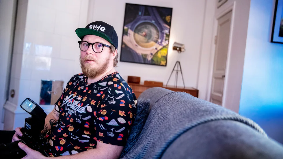 Kameran fick Pontus Johansson att ta sig ut i naturen och göra något meningsfullt under den tunga perioden. 