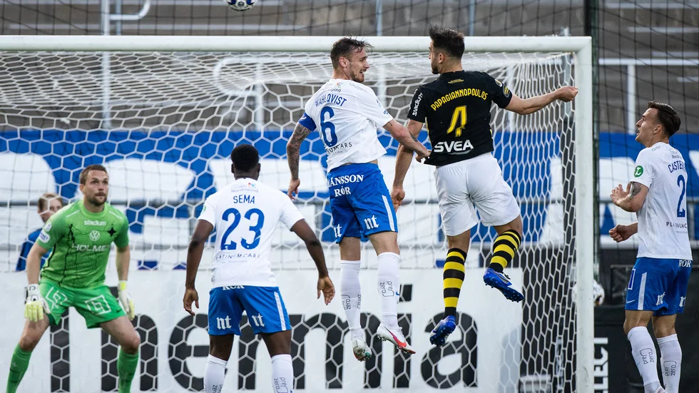 Linus Wahlqvist och IFK-backlinjen stod upp och höll tätt igen.