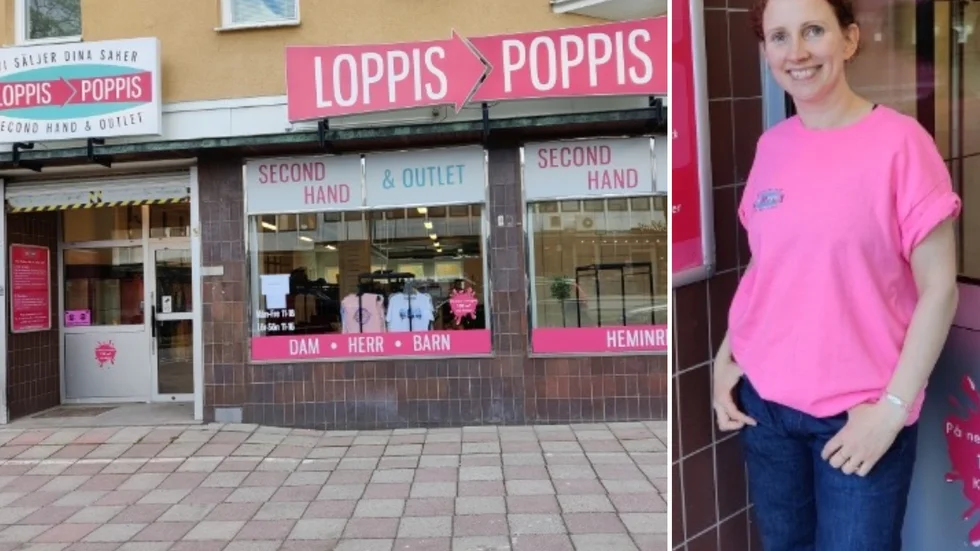 Under torsdagen öppnar second hand-butikskedjan Loppis Poppis i Sandahls radio & tv:s tidigare lokal på Skolgatan i Luthagen. "Vi har kikat på nya lokaler inne i stan ganska länge", säger ägaren Jenni Parviainen.