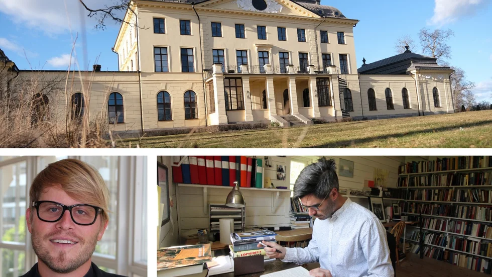 
"Jag tycker inte att Pingstkyrkan har motiverat det här extrema beslutet. Man borde ha varit mer lyhörd när det är så många, även inom den egna församlingen, som protesterat", säger Joel Halldorf, som är medlem i både Pingstkyrkan och EKiBS. Till vänster Jonas Eveborn. 
