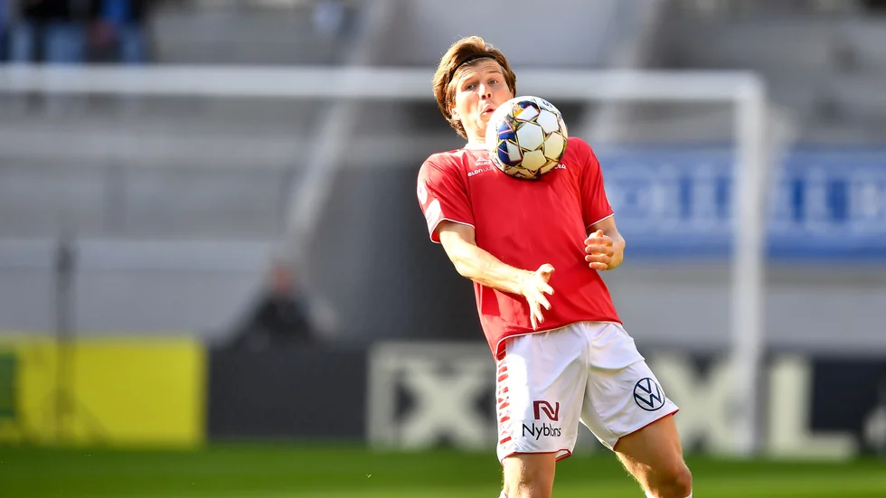 Kalmar FF:s Oliver Berg. Arkivbild.