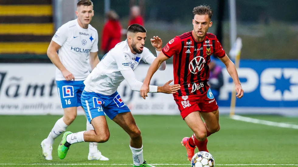 Kristoffer Khazeni och Felix Hörberg.