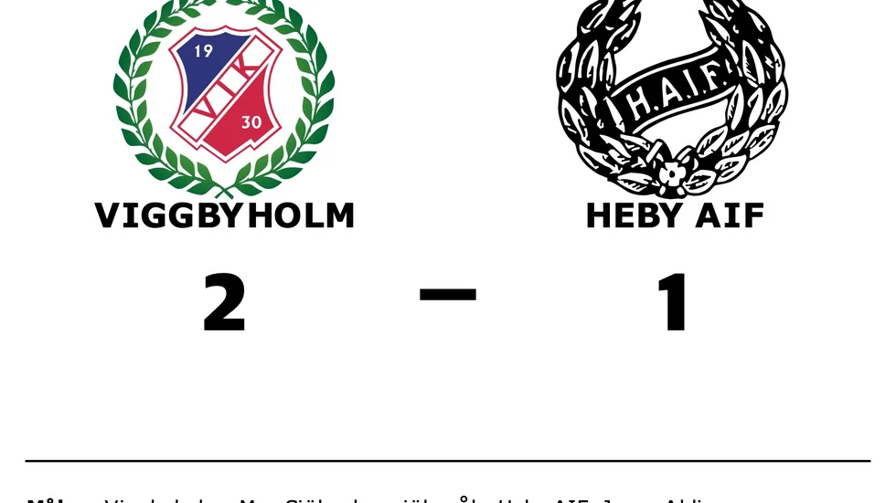 Viggbyholms IK FF vann mot Heby AIF