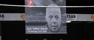 Bortgångne legendaren hyllades med porträtt i taket