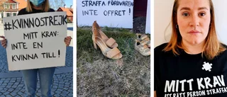 #Kvinnostrejk mot kvinnovåld – nu även i Linköping