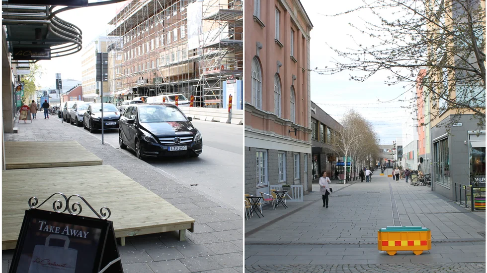 Repslagaregatan och Olai Kyrkogata blir sommargågator, ett nytt begrepp i Norrköping.