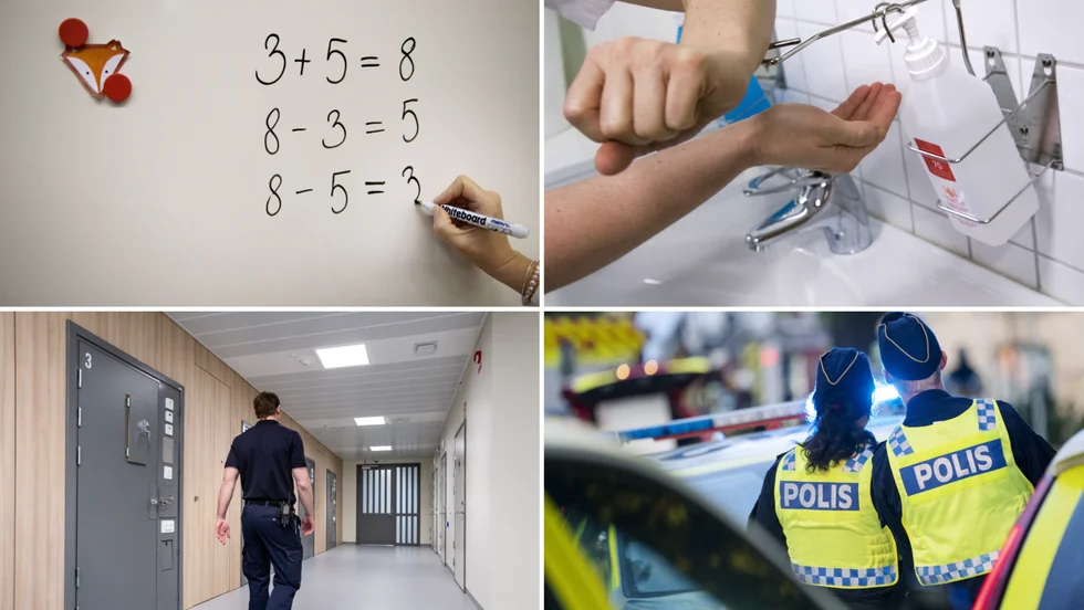 "Gemensamt för dessa samhällsbärande yrken är låga löner och dåliga arbetsvillkor. Det är yrken där personalbrist gör att arbetsbelastningen är stor och ett råare samhällsklimat som poliserna oftast är först att märka av har nu även tagit sig in på anstalter, skolor och sjukhus", skriver ledarskribenten.
