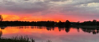 Midnattssol över Kalixälven   