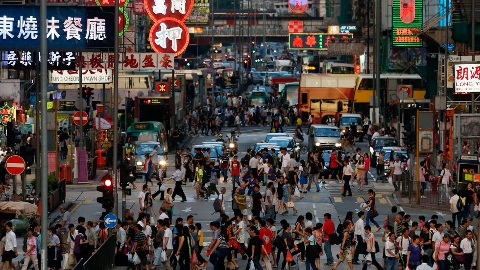 Filmer som kan utgöra en risk för den nationella säkerheten ska nu granskas i Hongkong. Arkivbild.