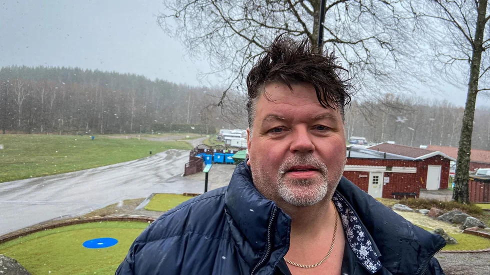 Det blev en omtumlande onsdagseftermiddag för Jack Rydberg, ägare av Malmköpings camping.