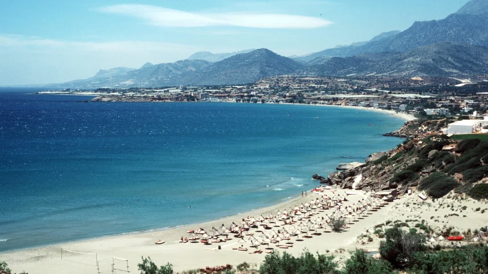 Kreta i Grekland är en destination som går att resa till direkt från Visby.