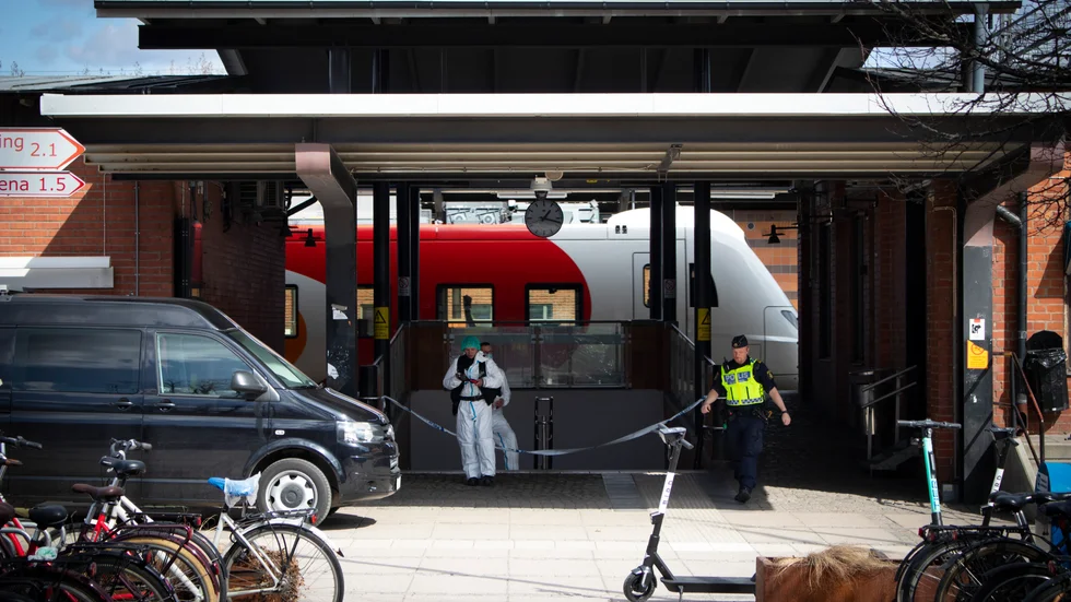 40-åring misstänks ha mördat sin tidigare partner vid resecentrum den 15 april. 