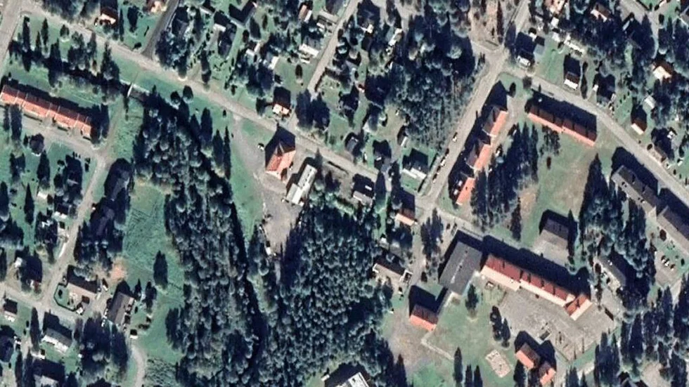 Området kring Strandvägen 4