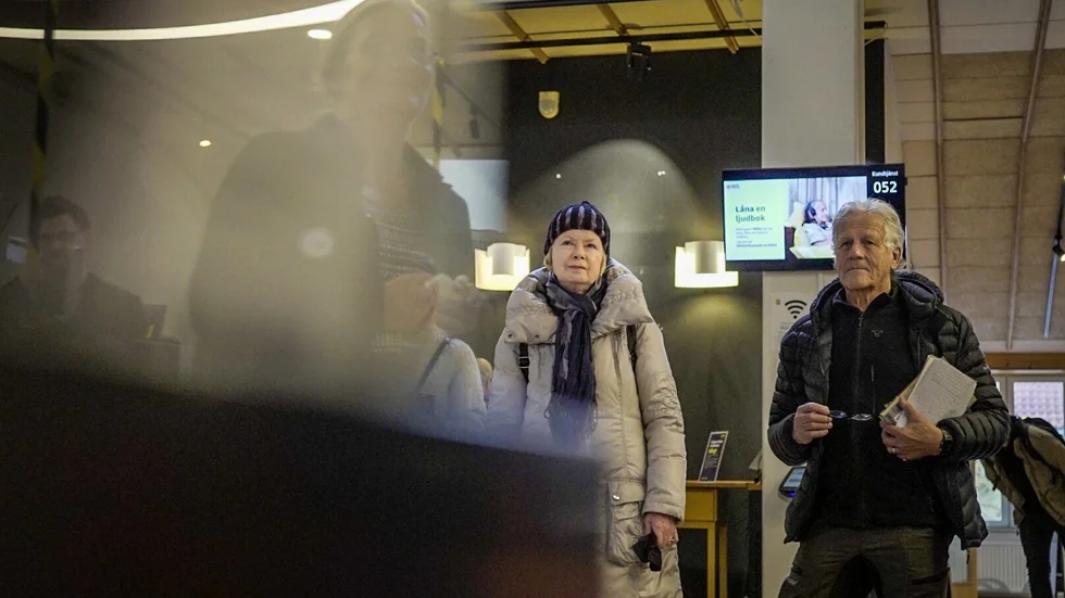 Ingrid Nilsson var en av de första som dök upp framför skärmen inför tillkännagivandet.