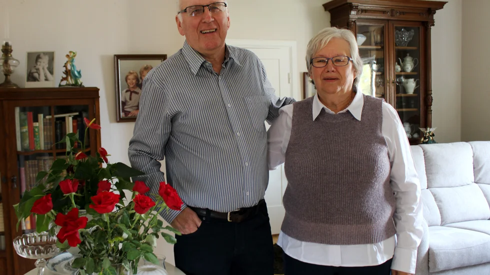 Christer och Kristina Eriksson provbodde i Vadstena förra sommaren, innan de tog beslutet att bli östgötar.