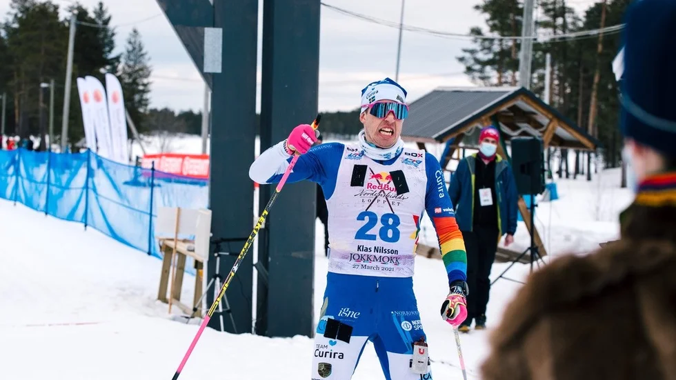 Klas Nilsson vinnare i Nordenskiöldsloppet 2021.
