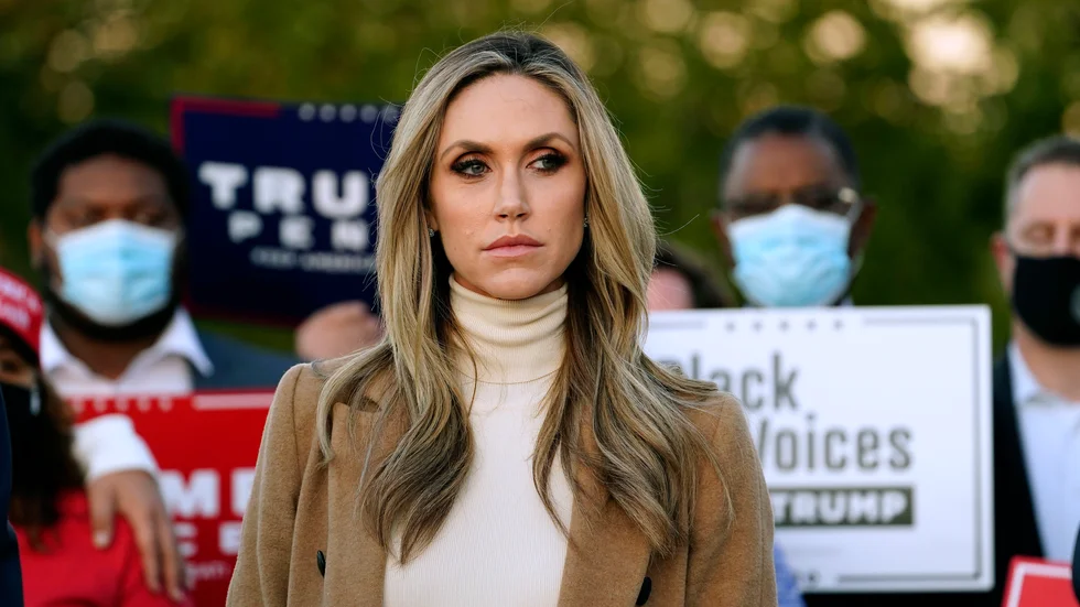 Lara Trump blir fast medarbetare för Fox News. Arkivbild.