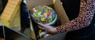 Så laddar godisbutiken upp inför påsken