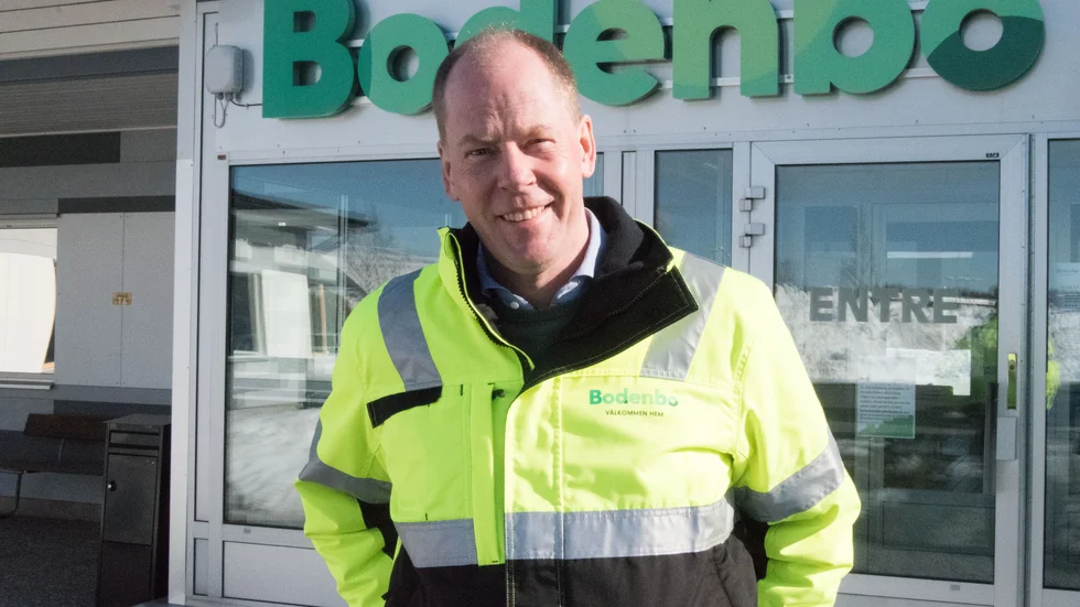 Johan Johansson, vd på Bodenbo, svarar på klagomålen om kalla lägenheter.


