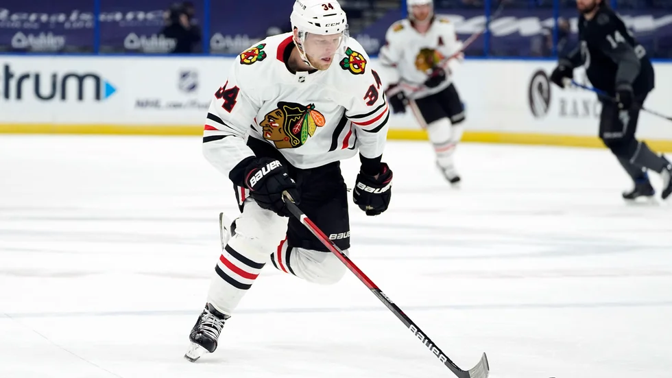Carl Söderberg lämnar Chicago för att återvända till Colorado. Arkivbild.