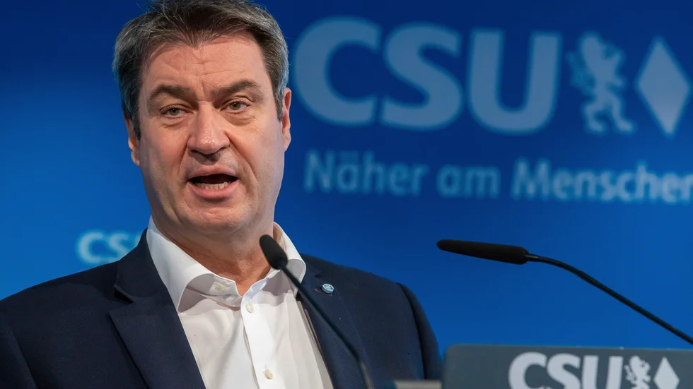 Bayerns ministerpresident säger att man väntar 2,5 miljoner doser av det ryska vaccinet. Arkivbild.